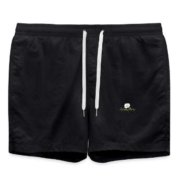 Daisy Heartbeat - Swim Trunks - black - Front - AI Model Male 185 light (185cm)