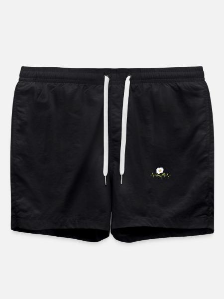 Daisy Heartbeat - Swim Trunks - black