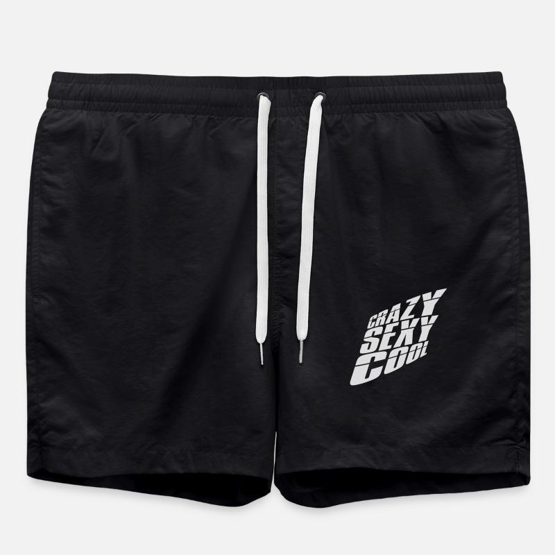 design cool sexy fou - Short de bain - noir