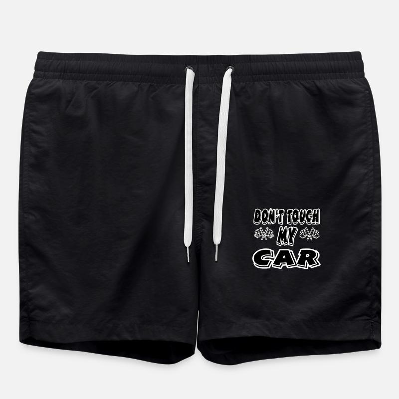 Car - Swim Trunks - black