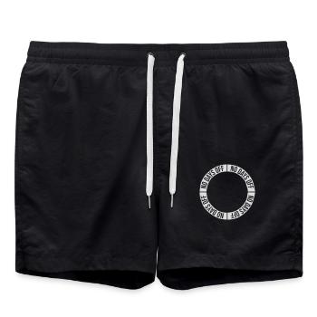 pas de jours de congé devis - Short de bain - noir - Devant - AI Model Male 185 light (185cm)