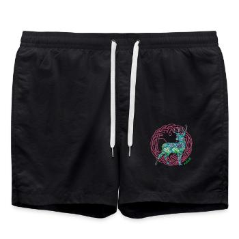 hirsch dwalin e 115 - Short de bain - noir - Devant - AI Model Male 185 light (185cm)