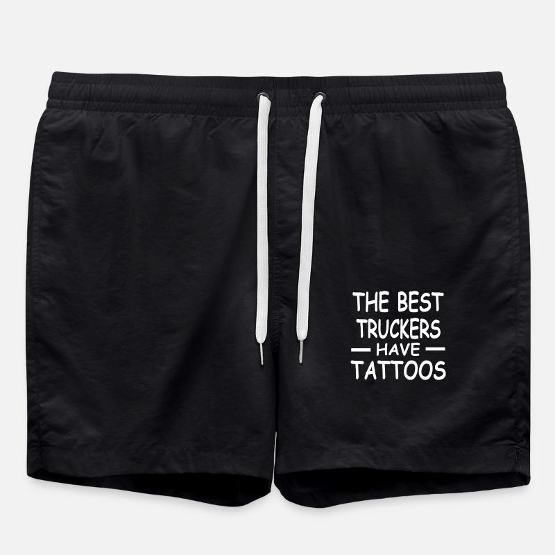 Camionneur - Short de bain - noir