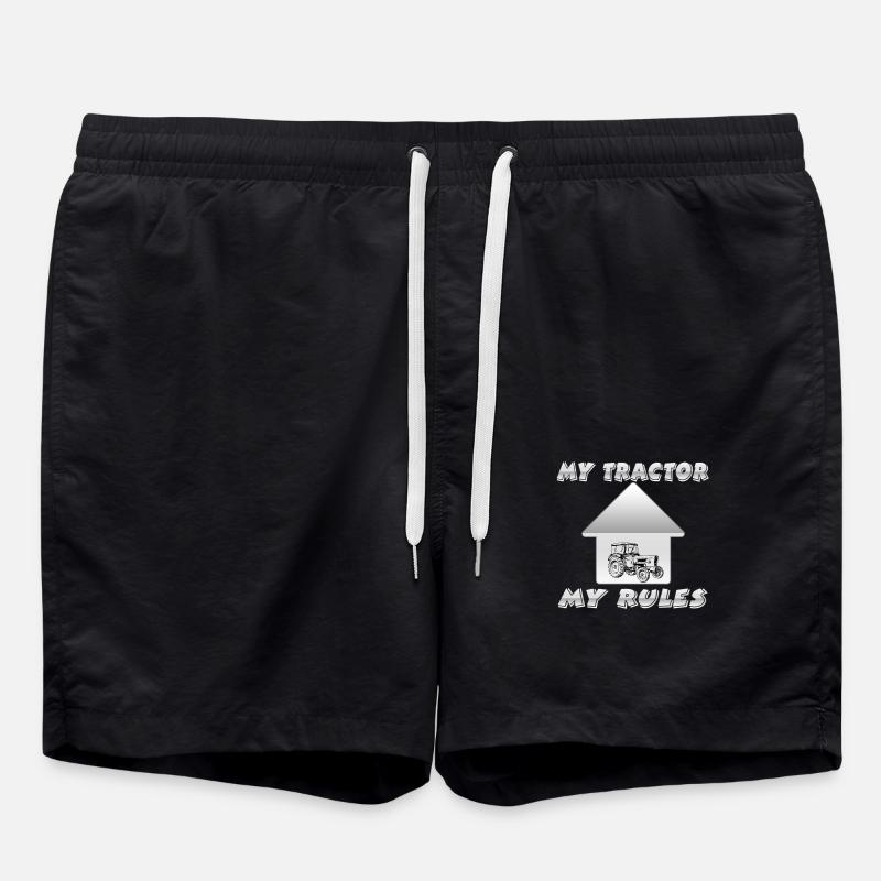 Tractor - Swim Trunks - black