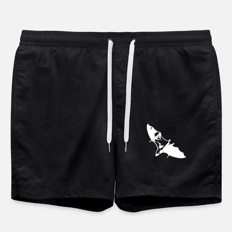 Gliding flying fox - Swim Trunks - black