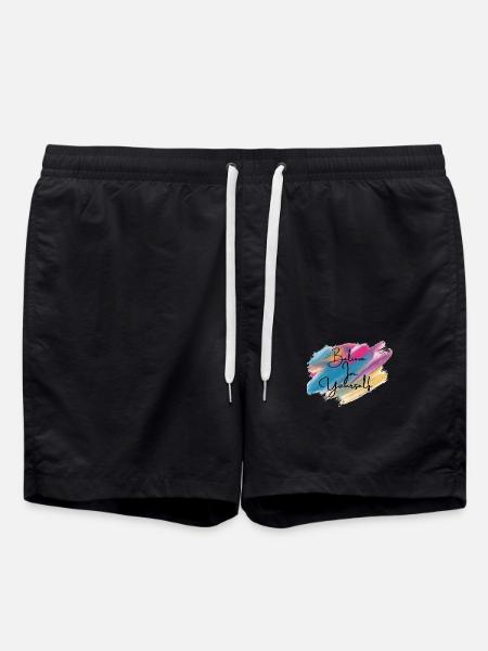 BELIEVE IN YOURSELF - Short de bain - noir