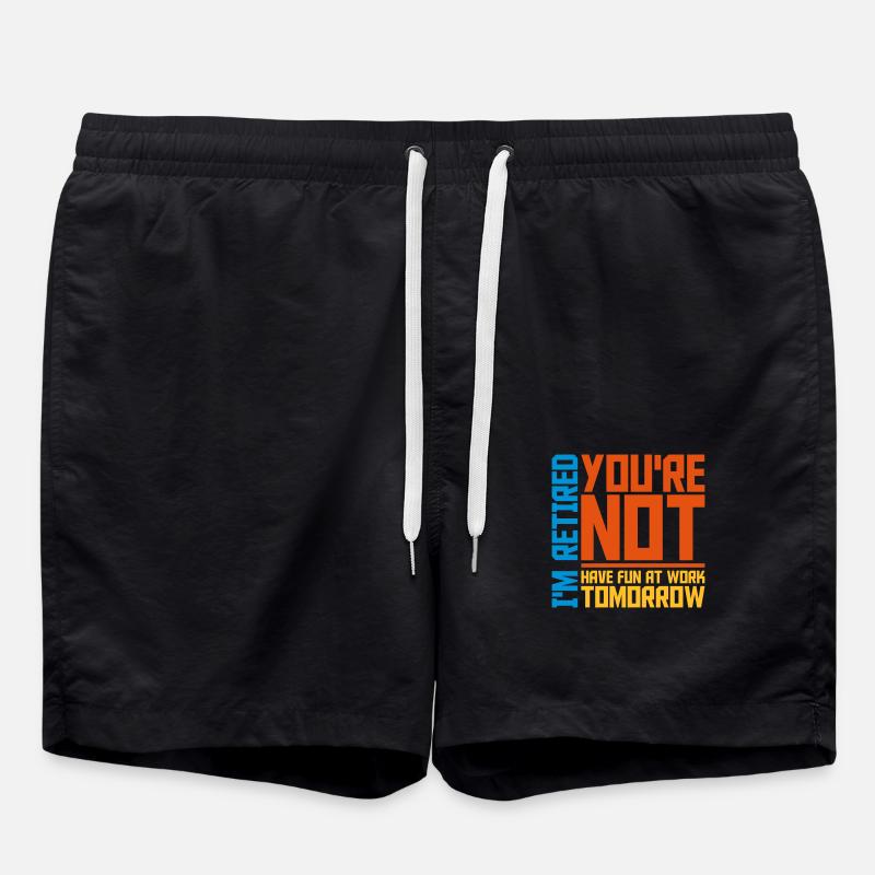 have fun at work - Swim Trunks - black