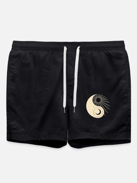 Cosmic Balance - Swim Trunks - black