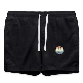 Planches de ski Vintage - Short de bain - noir - Devant - AI Model Male 185 light (185cm)
