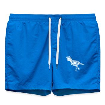 Dinosaure Tyrannosaurus Rex Conception de ventilateur - Short de bain - cobalt blue - Devant