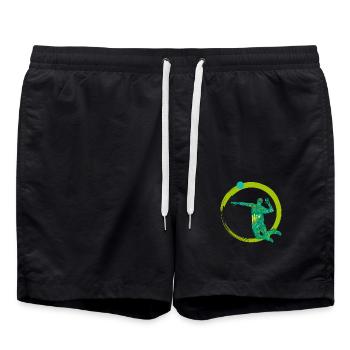 Volleyeur E 71 - Short de bain - noir - Devant - AI Model Male 185 light (185cm)