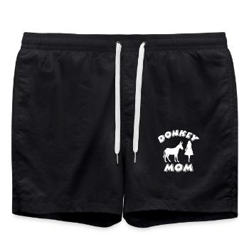 Âne - Short de bain - noir - Devant - AI Model Male 185 light (185cm)