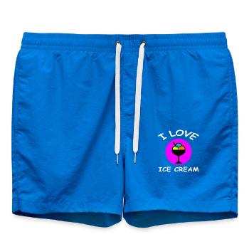 Glace - Short de bain - cobalt blue - Devant