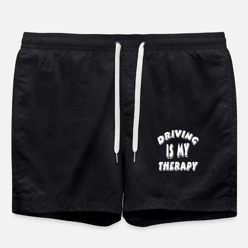 Car - Swim Trunks - black