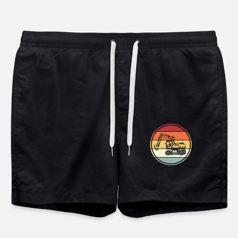 Bagger - Badeshorts - Schwarz