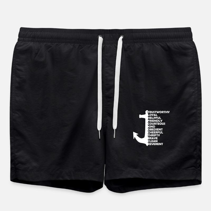 Scouts de mer Loi Vœu - Short de bain - noir