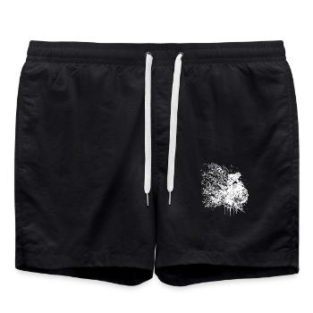 Style Racing Moto Splash - Short de bain - noir - Devant - AI Model Male 185 light (185cm)