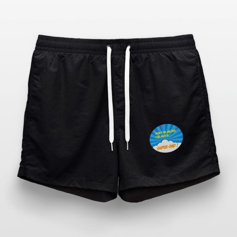 Superdad, Superheld. Bester Vater. Comics Badeshorts
