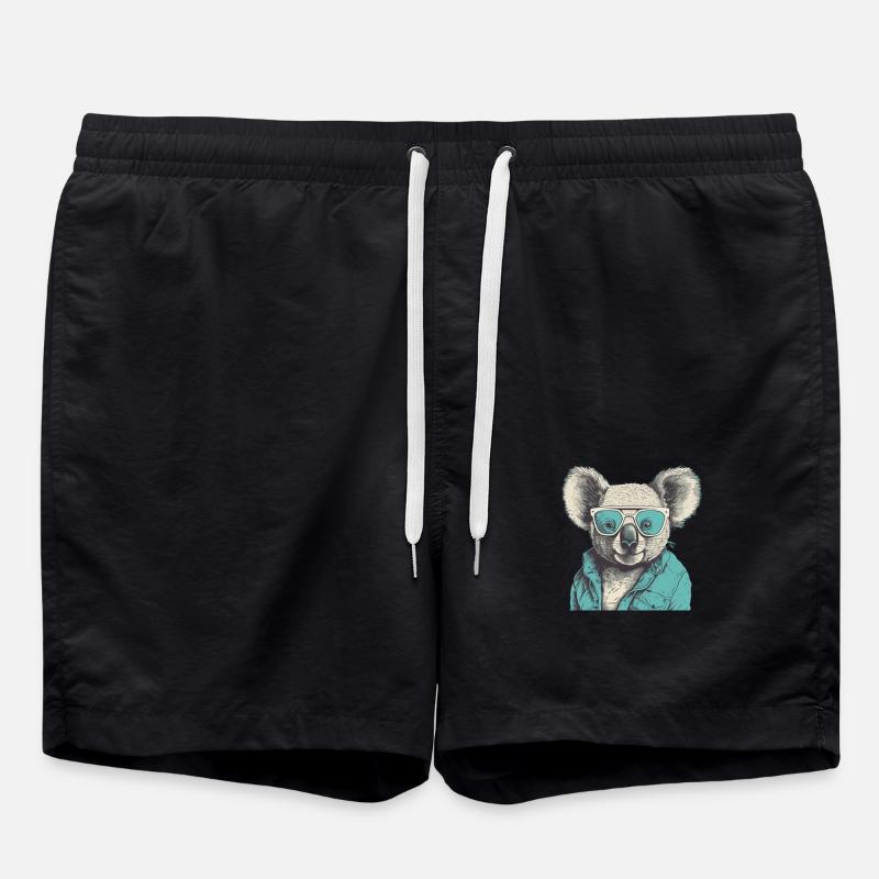 Koala cool - Short de bain - noir