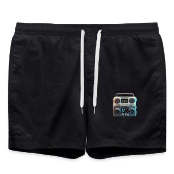 Soundblaster - Swim Trunks - black - Front - AI Model Male 185 light (185cm)