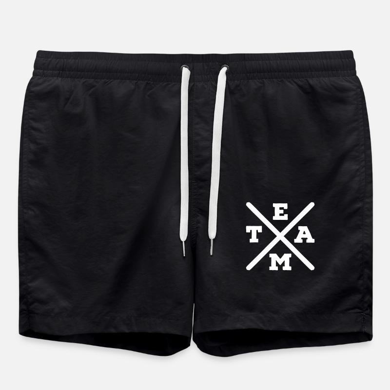 Team - Swim Trunks - black