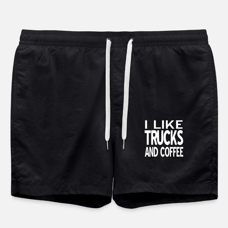 Trucks - Swim Trunks - black