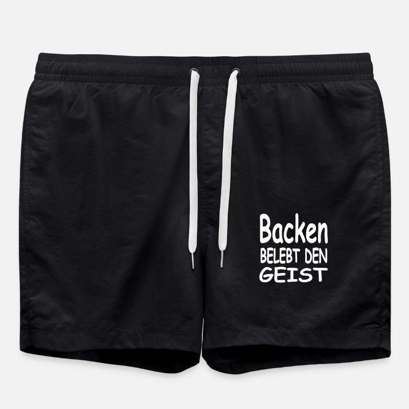 Bake - Swim Trunks - black