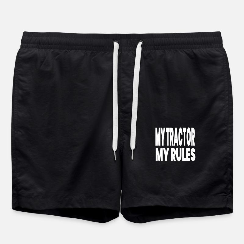 Tractor - Swim Trunks - black