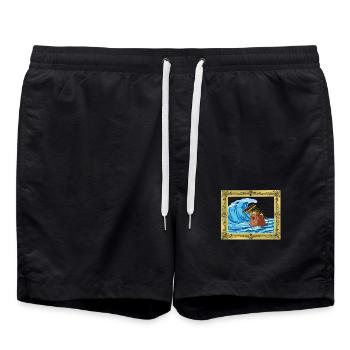 Animaux de compagnie Cochon d’Inde Cochon d’Inde - Short de bain - noir - Devant - AI Model Male 185 light (185cm)