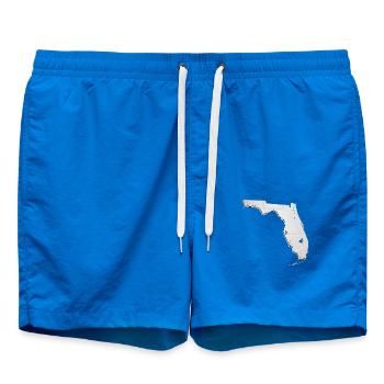 Vrai volley-ball dans la carte de l’État de Floride - Short de bain - cobalt blue - Devant