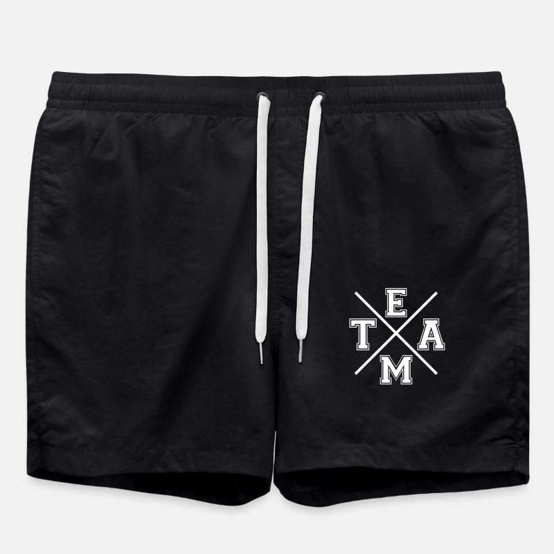 Team - Swim Trunks - black