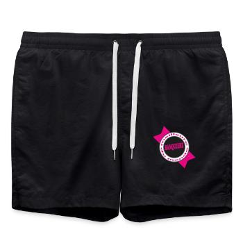 Meilleure BANQUIERE - Short de bain - noir - Devant - AI Model Male 185 light (185cm)
