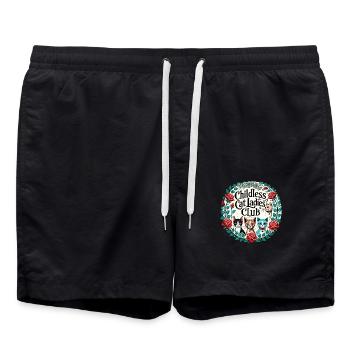 Club des dames Childless Cat - Short de bain - noir - Devant - AI Model Male 185 light (185cm)