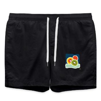 kiwi - Short de bain - noir - Devant - AI Model Male 185 light (185cm)