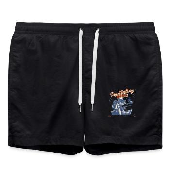Paintball, pêcheurs, chasse - Short de bain - noir - Devant - AI Model Male 185 light (185cm)