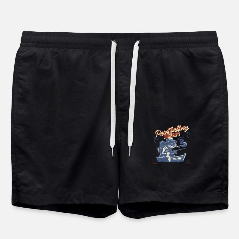 Paintballing anglers hunting - Swim Trunks - black