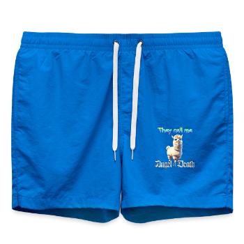 Angel of Death - Swim Trunks - cobalt blue - Front