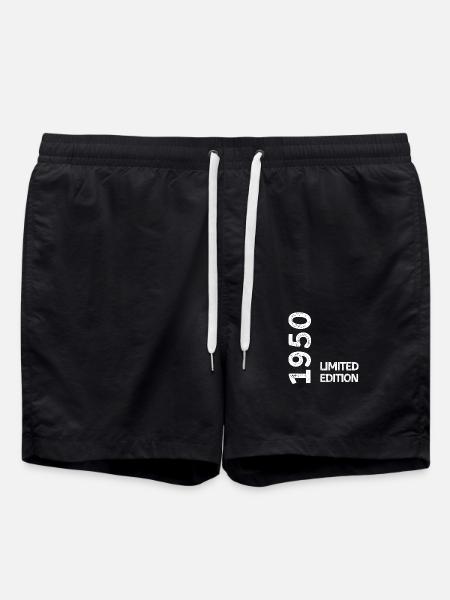 1950 Limitierte Auflage - Badeshorts - Schwarz