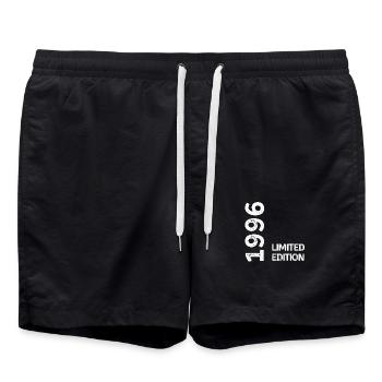 1996 limited edition - Short de bain - noir - Devant - AI Model Male 185 light (185cm)