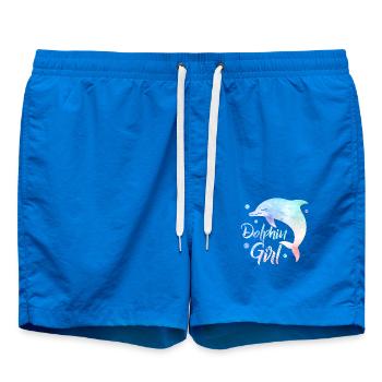 Dauphin Fille Plage Vacances Biologie Marine - Short de bain - cobalt blue - Devant