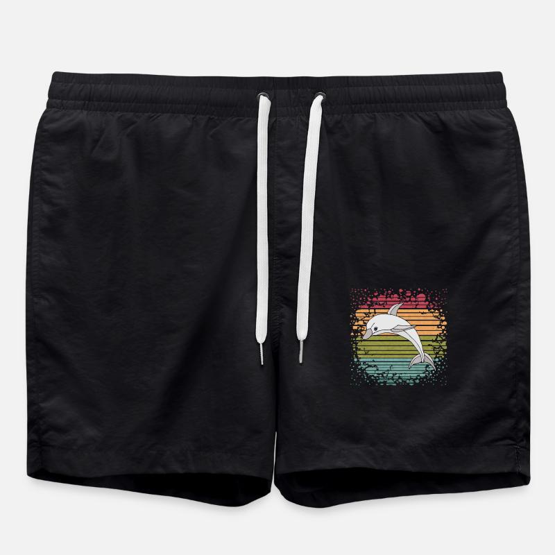 Delfin - Badeshorts - Schwarz