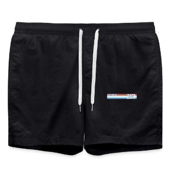 rétro 2011 limited edition - Short de bain - noir - Devant - AI Model Male 185 light (185cm)