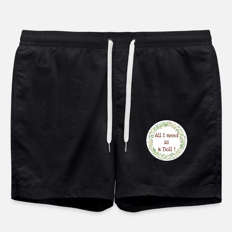 All I need - Short de bain - noir