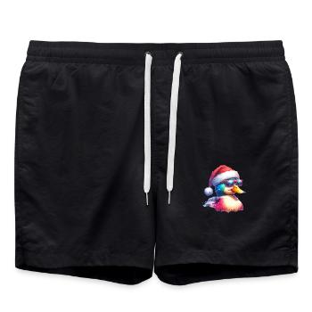 Mignon Cool Duck Noël - Short de bain - noir - Devant - AI Model Male 185 light (185cm)