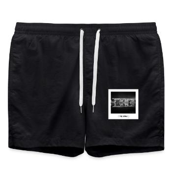 Arena Wolfsburg - Badeshorts - Schwarz - Vorne - AI Model Male 185 light (185cm)