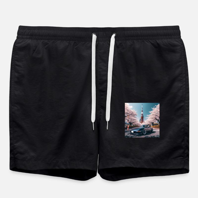Tour JDM - Short de bain - noir