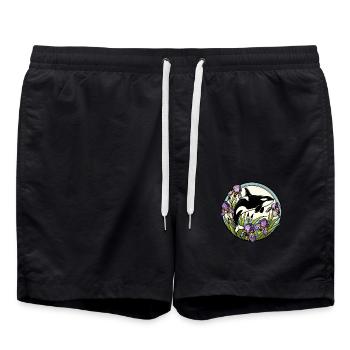 Orque - Short de bain - noir - Devant - AI Model Male 185 light (185cm)