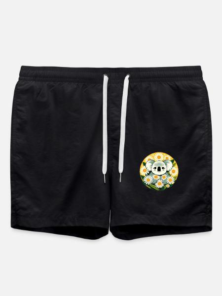 Koala - Swim Trunks - black