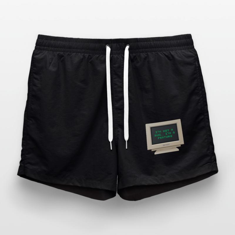 CRT Design - Ich bin kein Bug, ich bin ein Feature Badeshorts