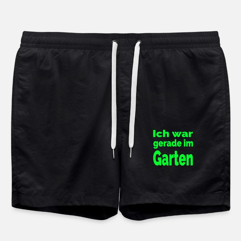 Garten - Badeshorts - Schwarz